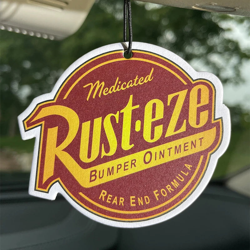 Rust eze, ambientador de coche, pendant perfume, suspensión del espejo retrovisor, fragancia de colonia