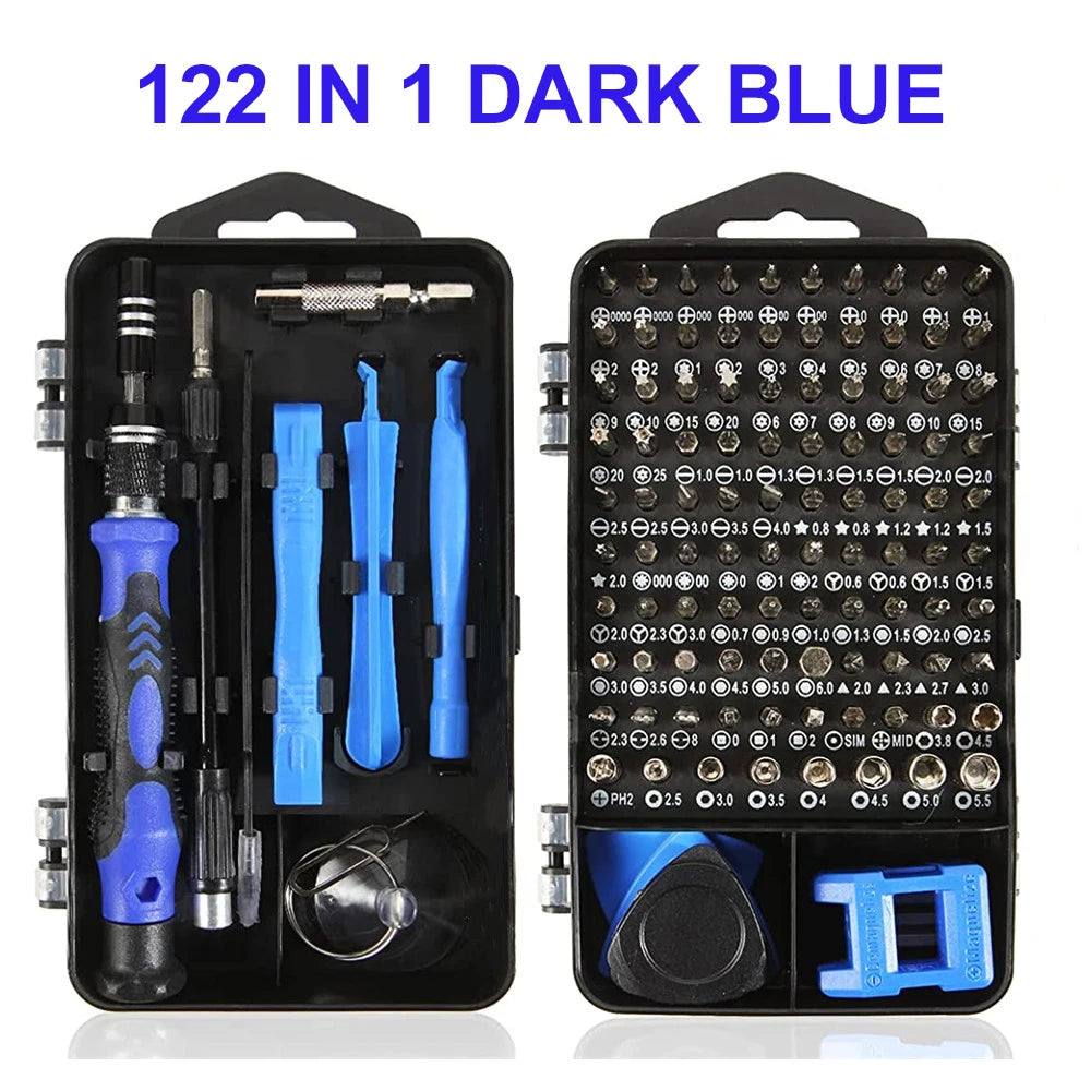 Screwdriver Set Magnetic Torx Phillips Screw Bit Kit WOZOBUY With Electrical Driver Remover Wrench Repair Phone PC Tools