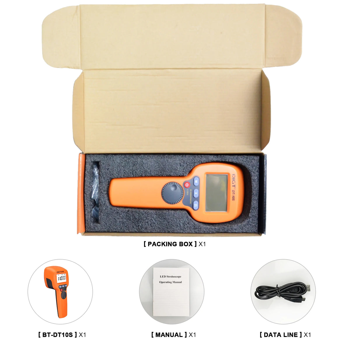 DT10S Handheld LED Stroboscope