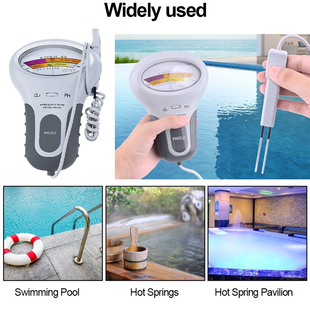 Pool pH and Chlorine Probe Tester