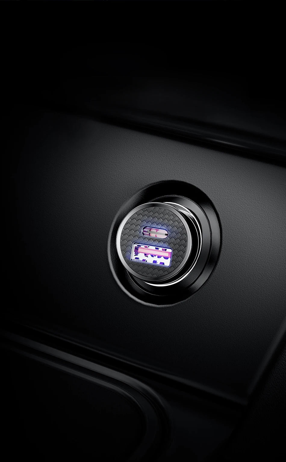 USB Car Charger - USB-A and USB-C Options