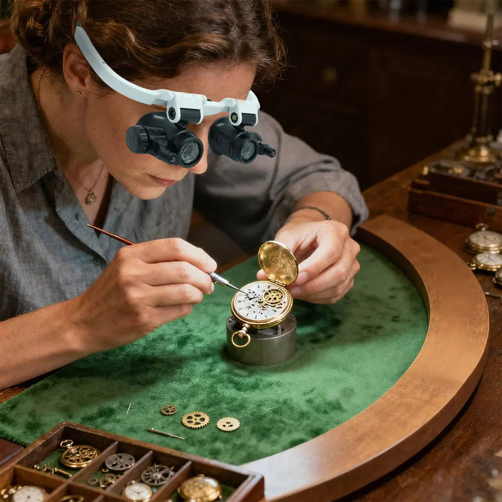 LED Magnifier Glasses - Model Options