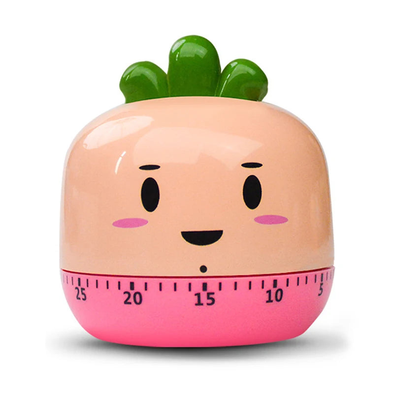 Cartoon Mechanical Kitchen Timer, 55 Minutes