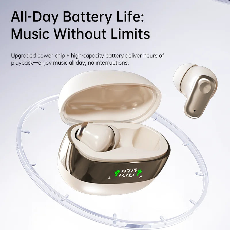 MINI550 Wireless Headphones with LED Display
