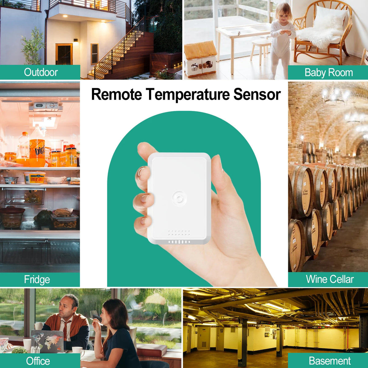 Wireless Indoor and Outdoor Thermometer