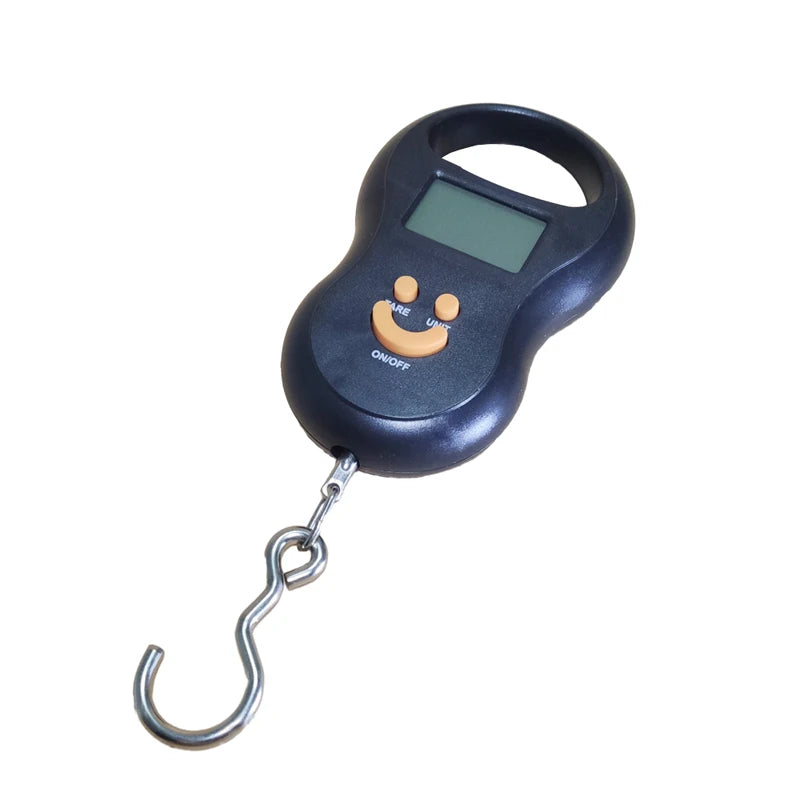 Electronic 50Kg 10g Hanging Scale LCD Kitchen Digital Scale BackLight Fishing Weights Pocket Scale Travel Luggage Scales