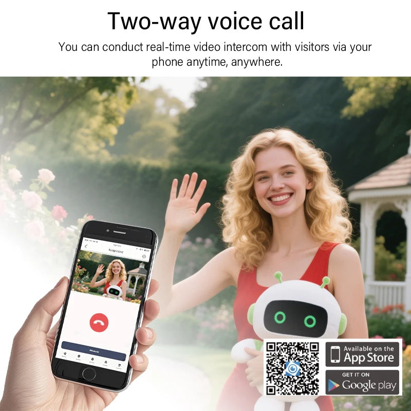 Dahua VTO2211G-P-S2 PoE Video Intercom HD IR Night Vision Two Way Talk Doorbell IP Camera Controls 2 locks IC Card APP Unlock