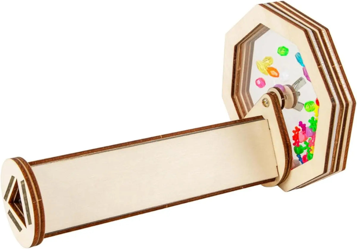 DIY Wooden Rotating Kaleidoscope Kit