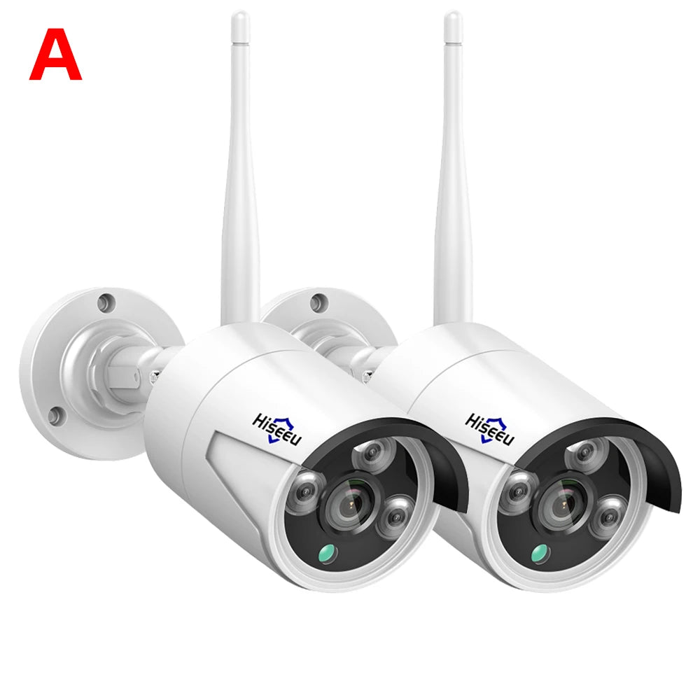 Wireless IP Security Camera 3MP Waterproof WiFi Bullet Camera