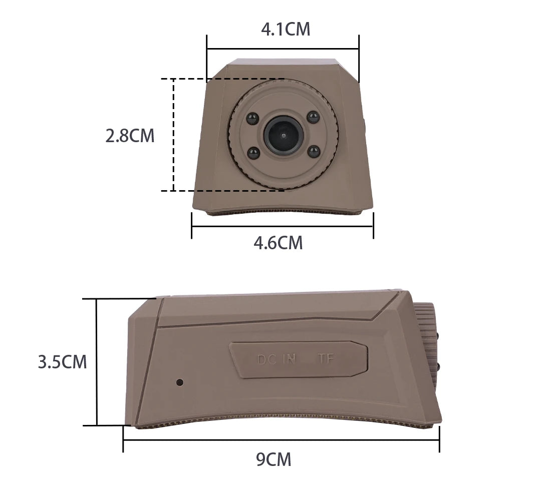 Tactical Helmet Camera with 720P HD Video Recording