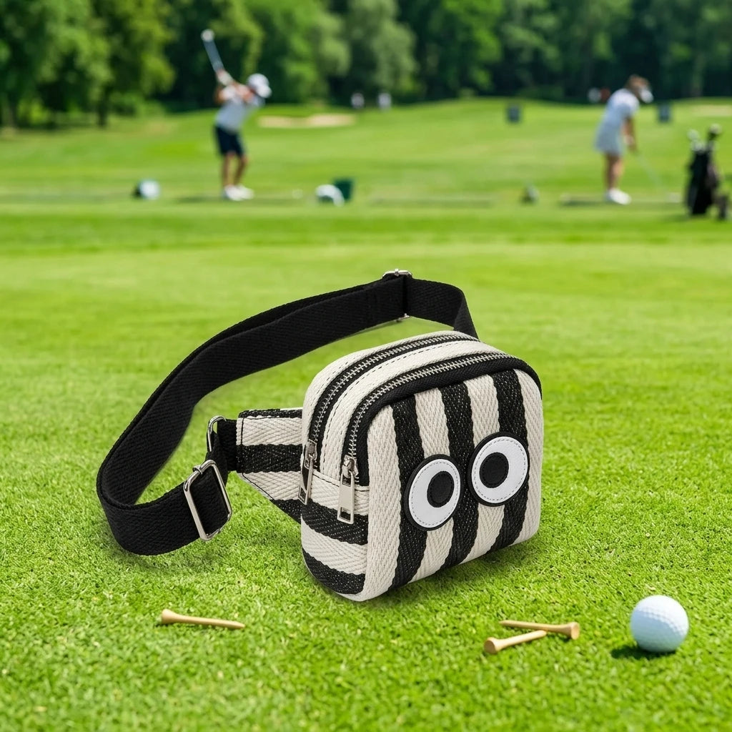Compact Golf Ball Accessory Pouch