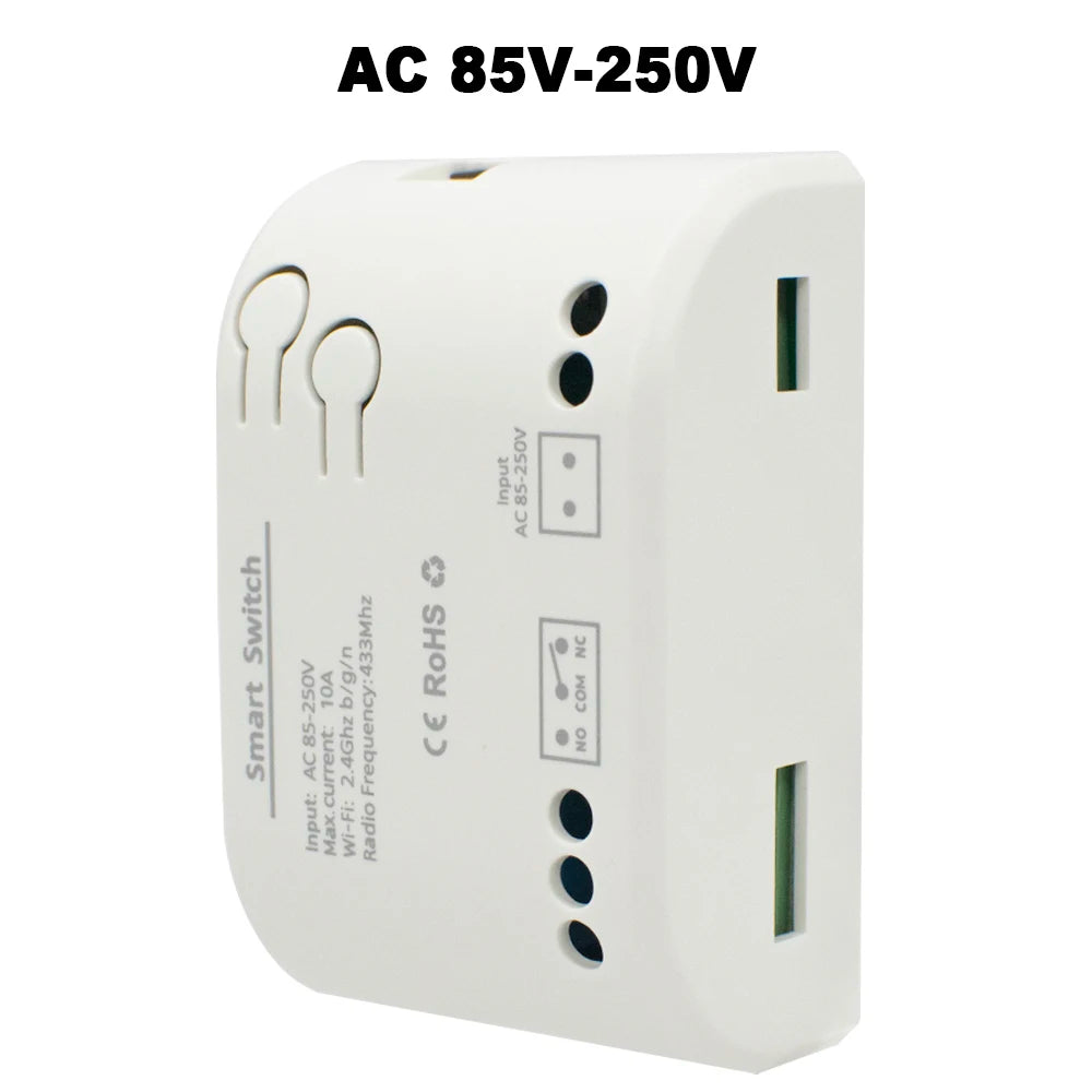 Tuya One-Channel Dry-Contact Relay Options