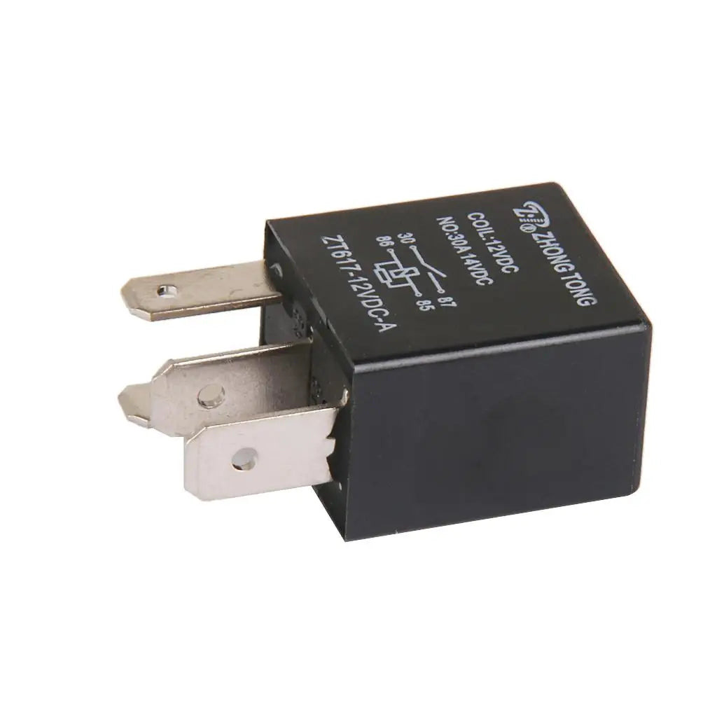 12 V 30 A 4-Pin SPST Automotive Relay for Car and Truck Wiring