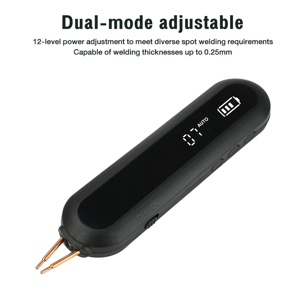 Handheld Battery Spot Welder with Adjustable Power