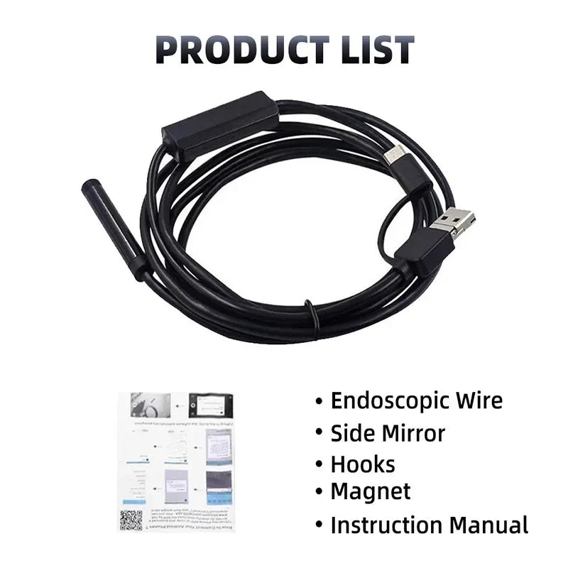 337H Phone Inspection Camera, Fixed or Steering Options