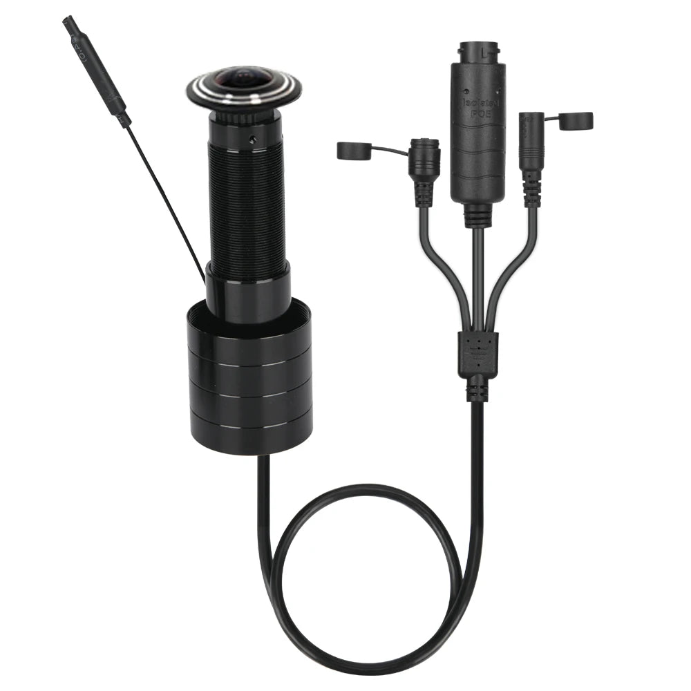 5MP Peephole IP Camera with Motion Detection and Alarm