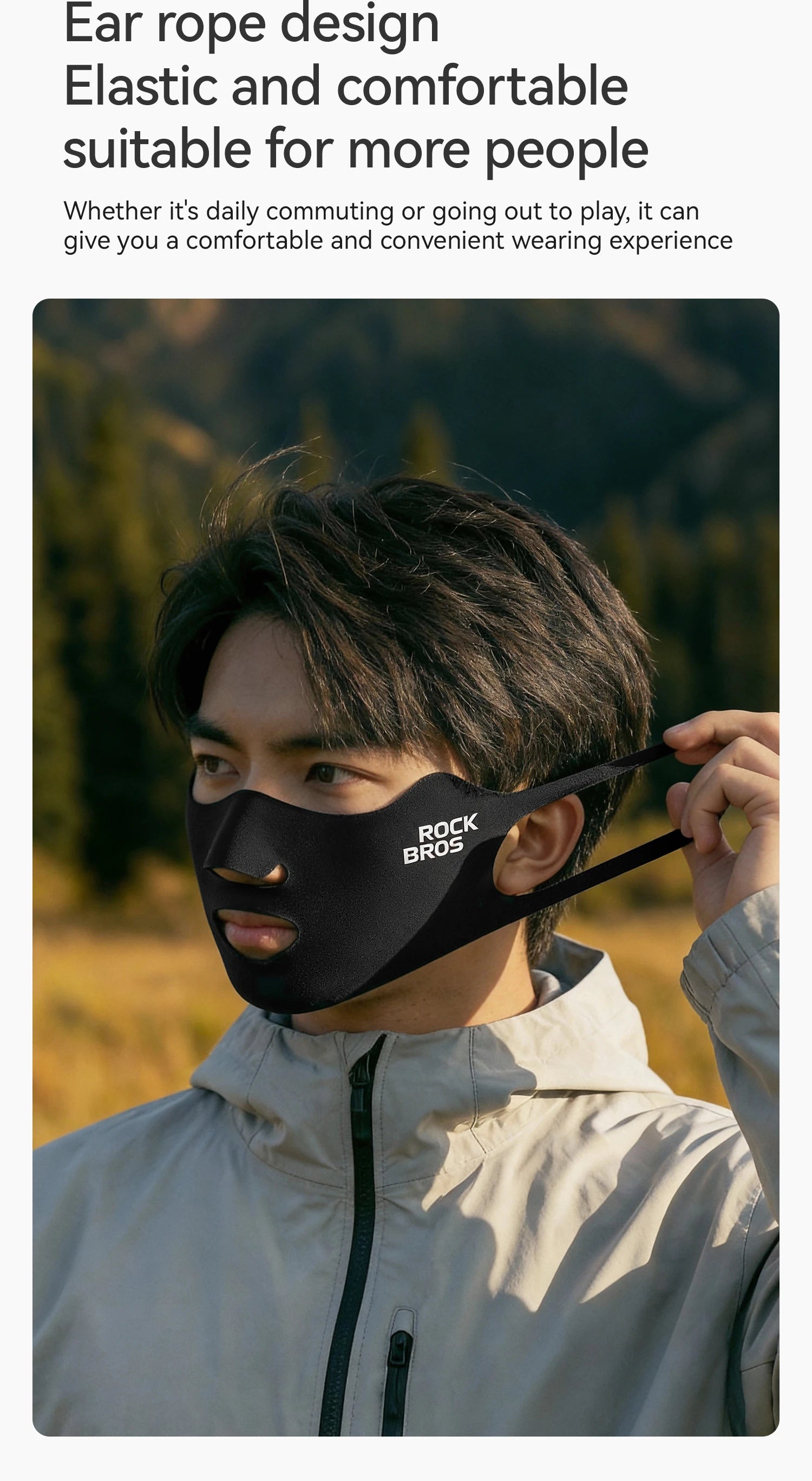 Cycling Face Mask with Fleece Inner Layer