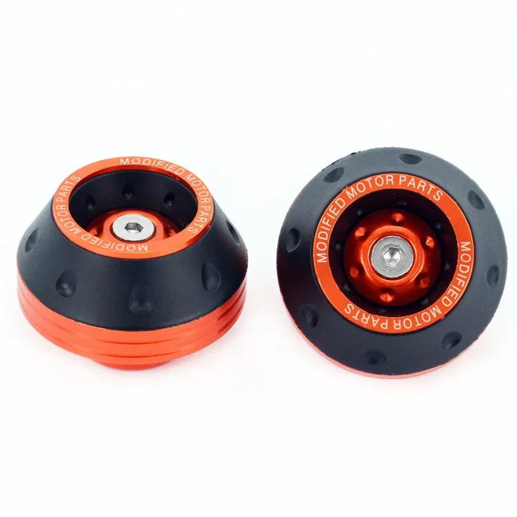 2/4Pcs Universal Motorcycle Wheel Protection Crash Pad Motorbike Crash Protectors Alloy Motocross Falling Front Fork Slider Cups