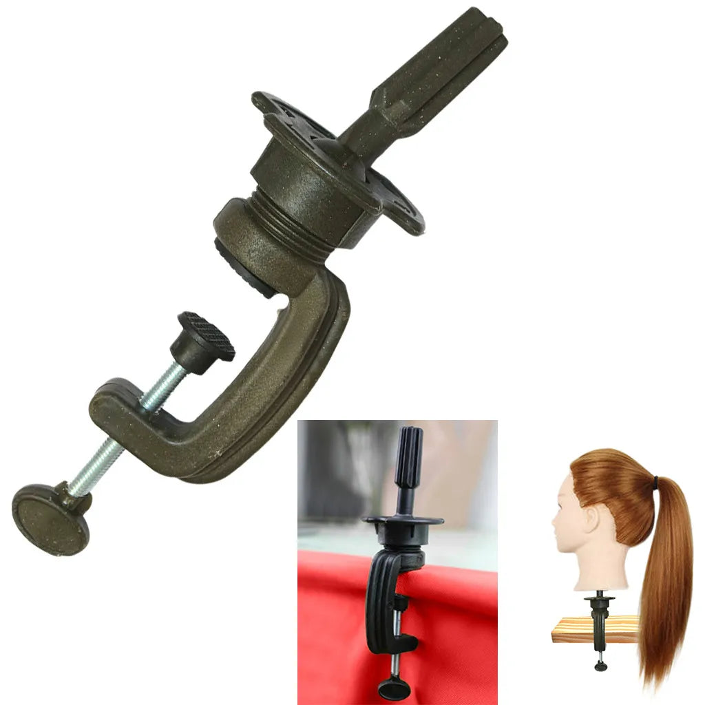 Pince de table réglable pour tête de mannequin