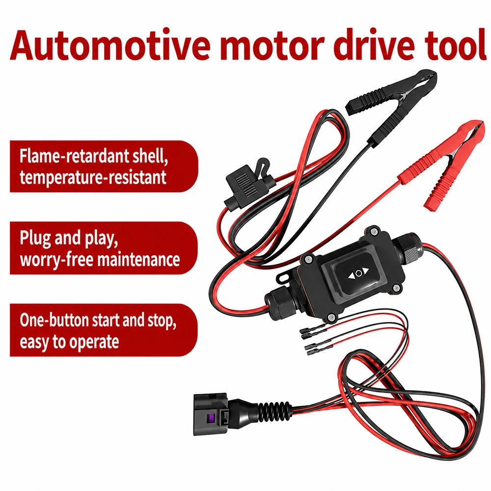 12/24V EPB motor-szolgáltatási tesztelő eszköz