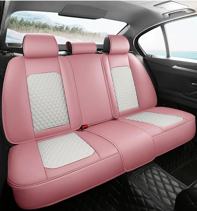 Універсальні чохли на автокрісла – комплект повного покриття з нубукової шкіри Nappa