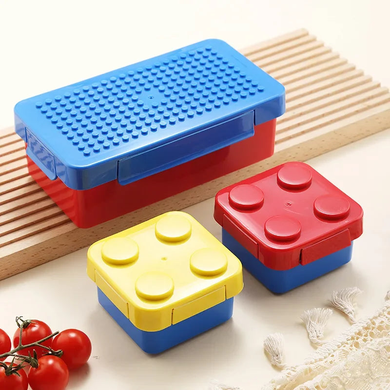 Building-Block Lunch Box or Separate Accessories