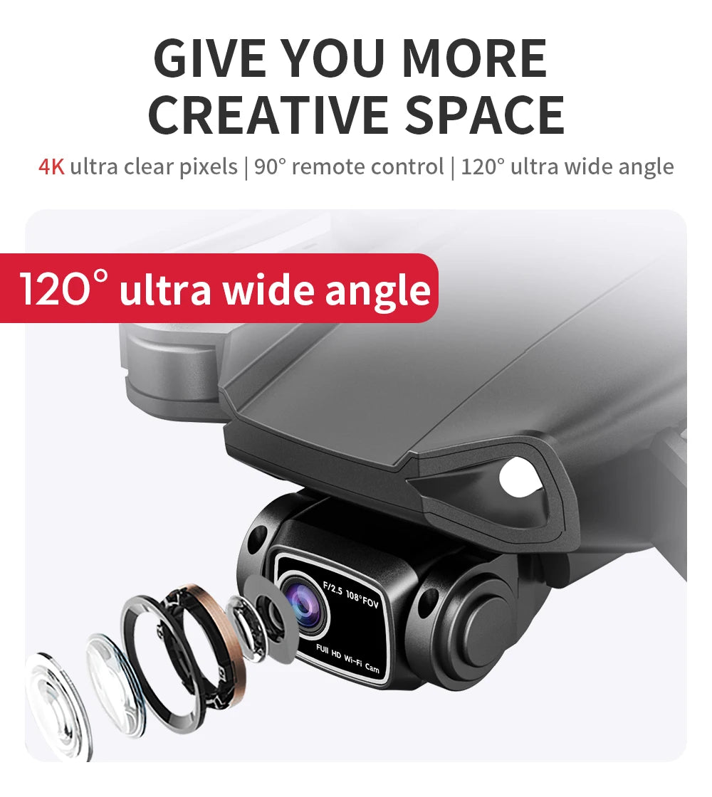 LYZRC L900 PRO SE Fırçasız GPS 4K Drone