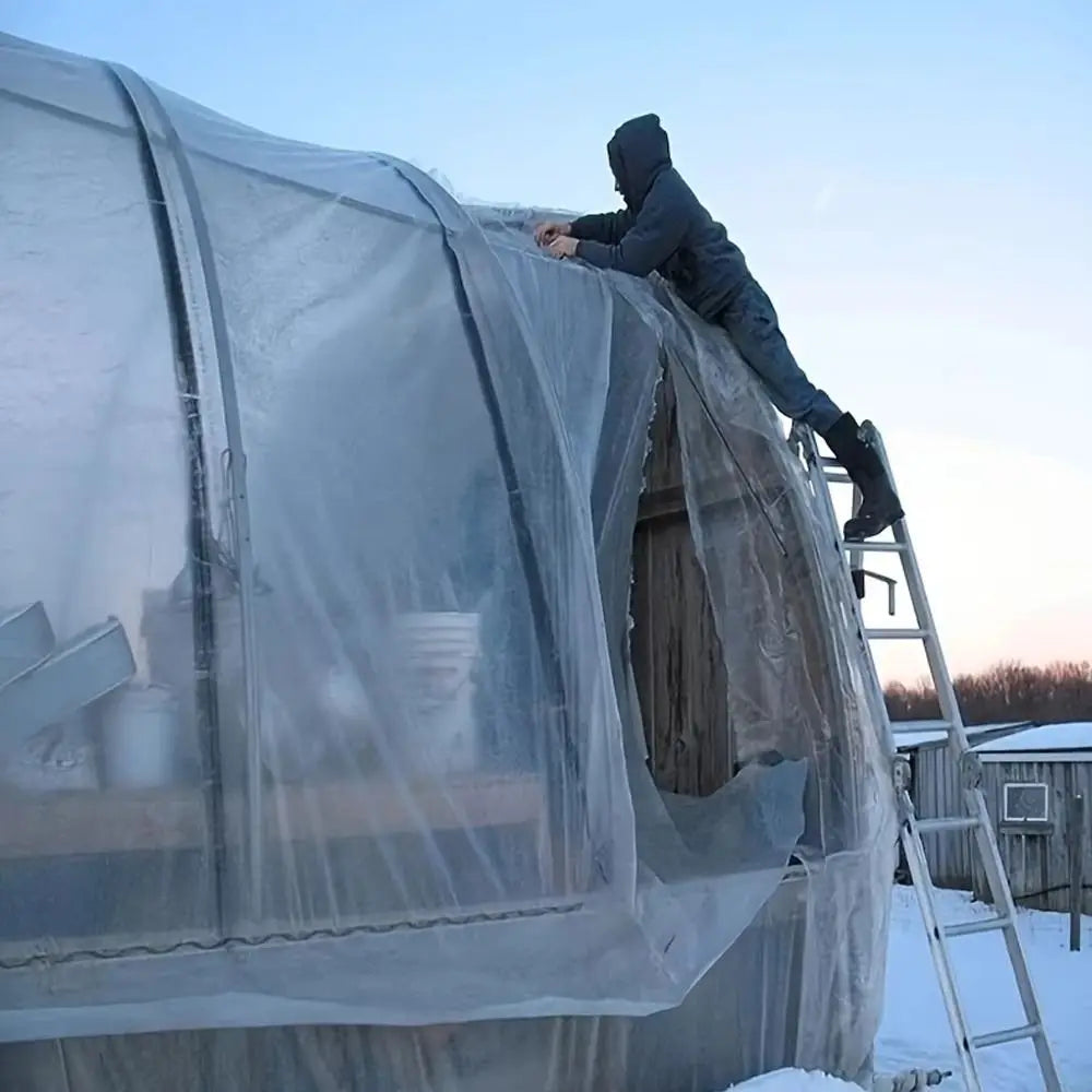 Clear Greenhouse Film Repair Tape — 10 m