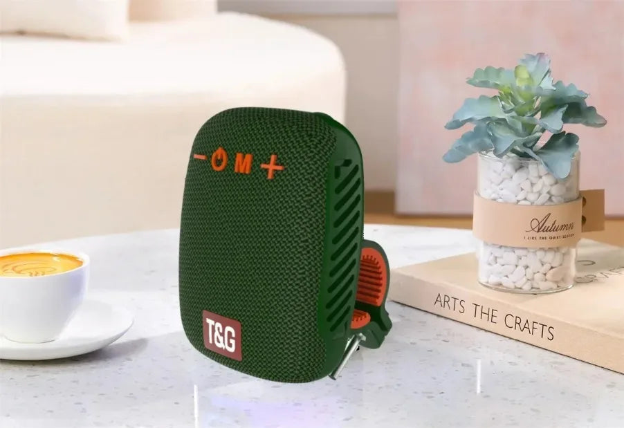 Outdoor Bicycle TG392 Portable Bluetooth Speaker TWS Wireless Mini Bass FM Radio Soundbar Boombox Riding Music Play Loudspeaker
