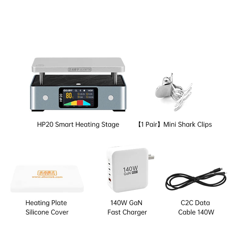 HP20 Mini Hot Plate Preheater - Set Options