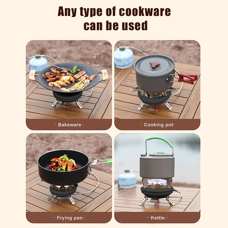 BRS-201A Portable Camping Gas Stove 16000W for Outdoor Cooking