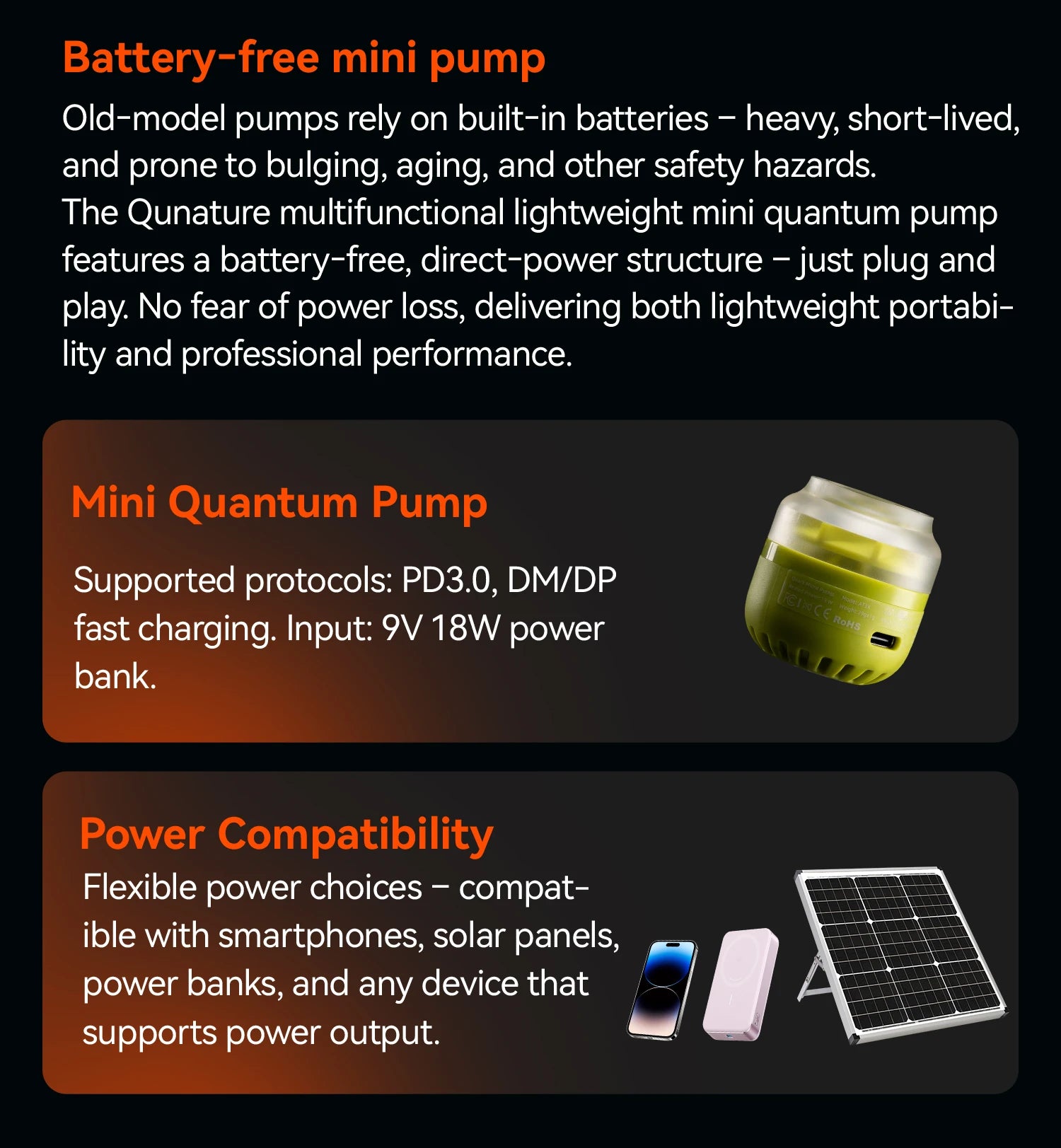 Lightweight 5kPa Mini Air Pump for Camping Mats and Tubes