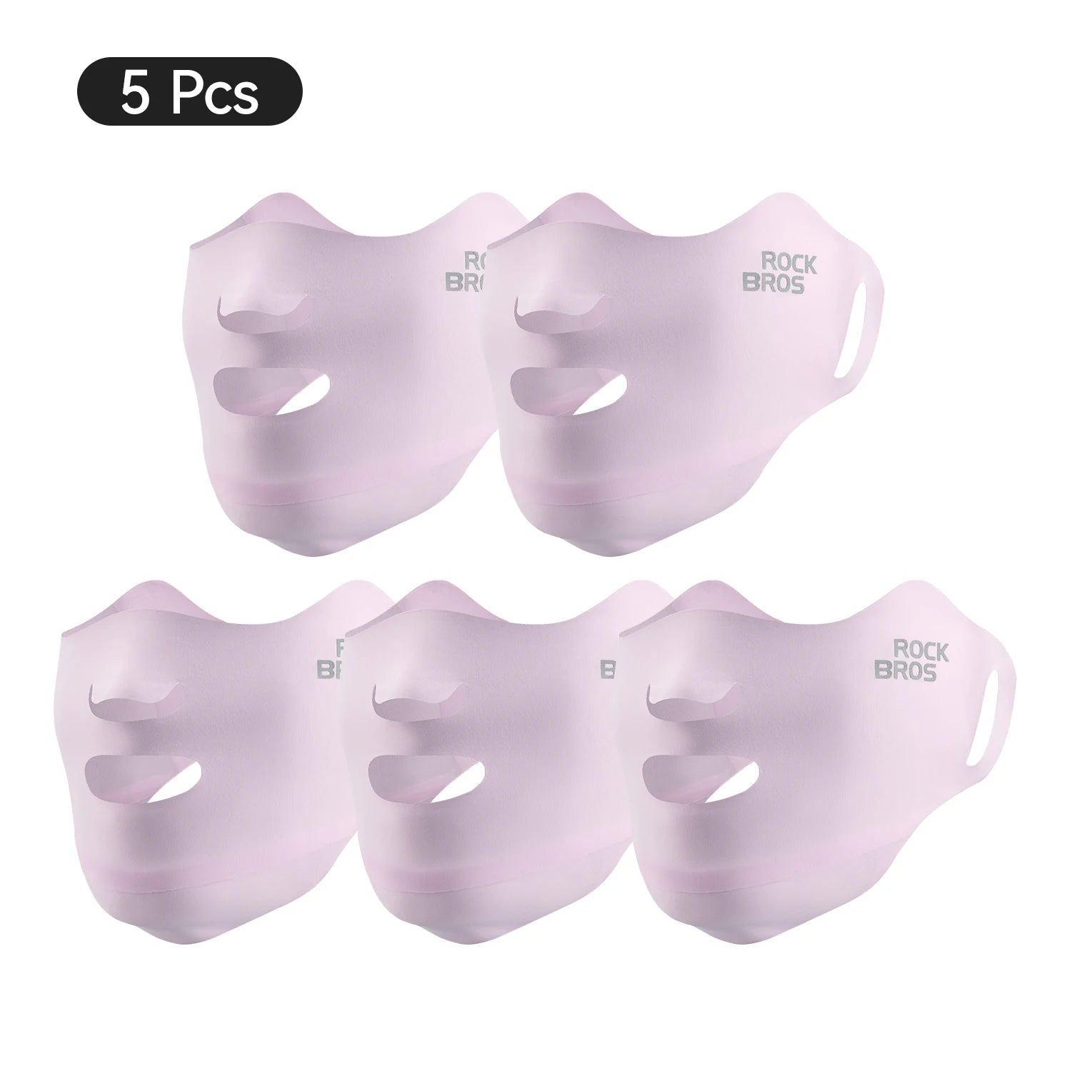 UPF50+ Ice Silk Cycling Face Mask for Sun Protection