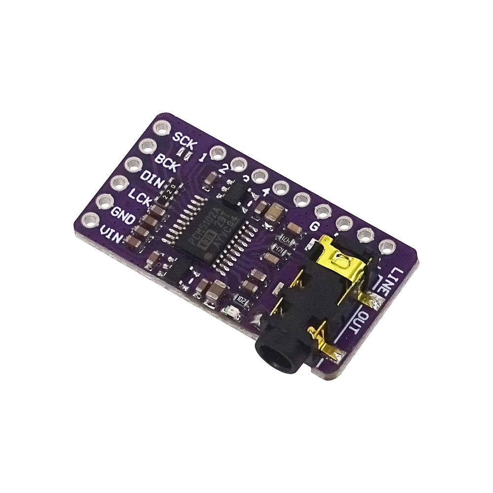 PCM5102A I2S Stereo DAC Board