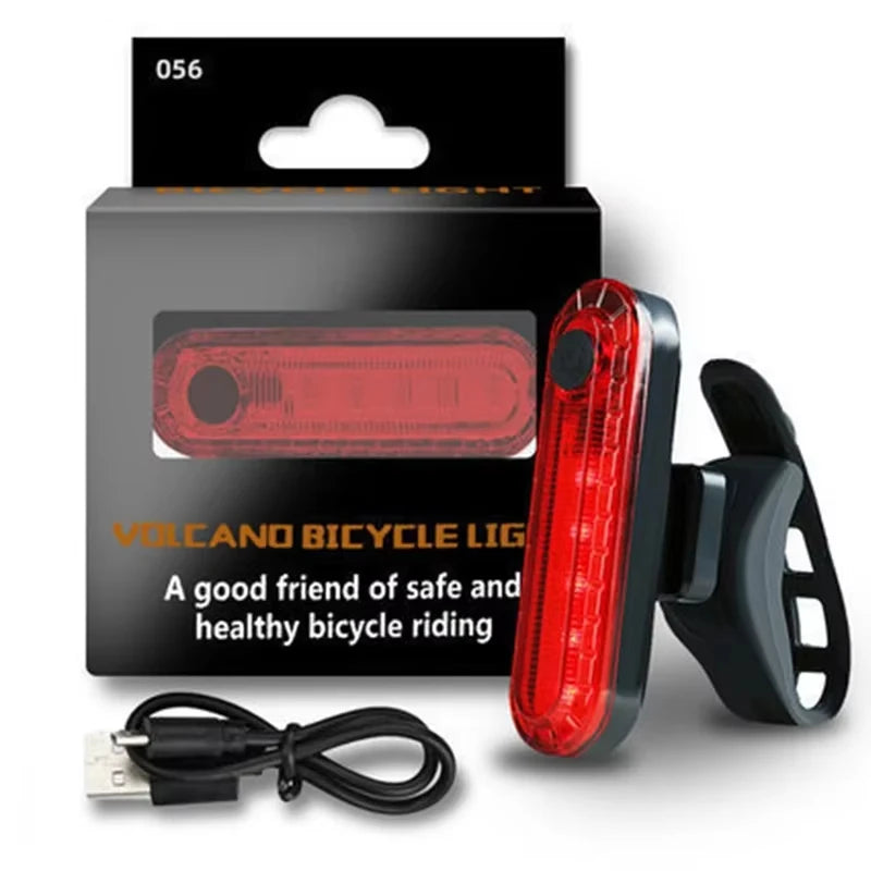 USB Rechargeable Front and Rear Bicycle Lights