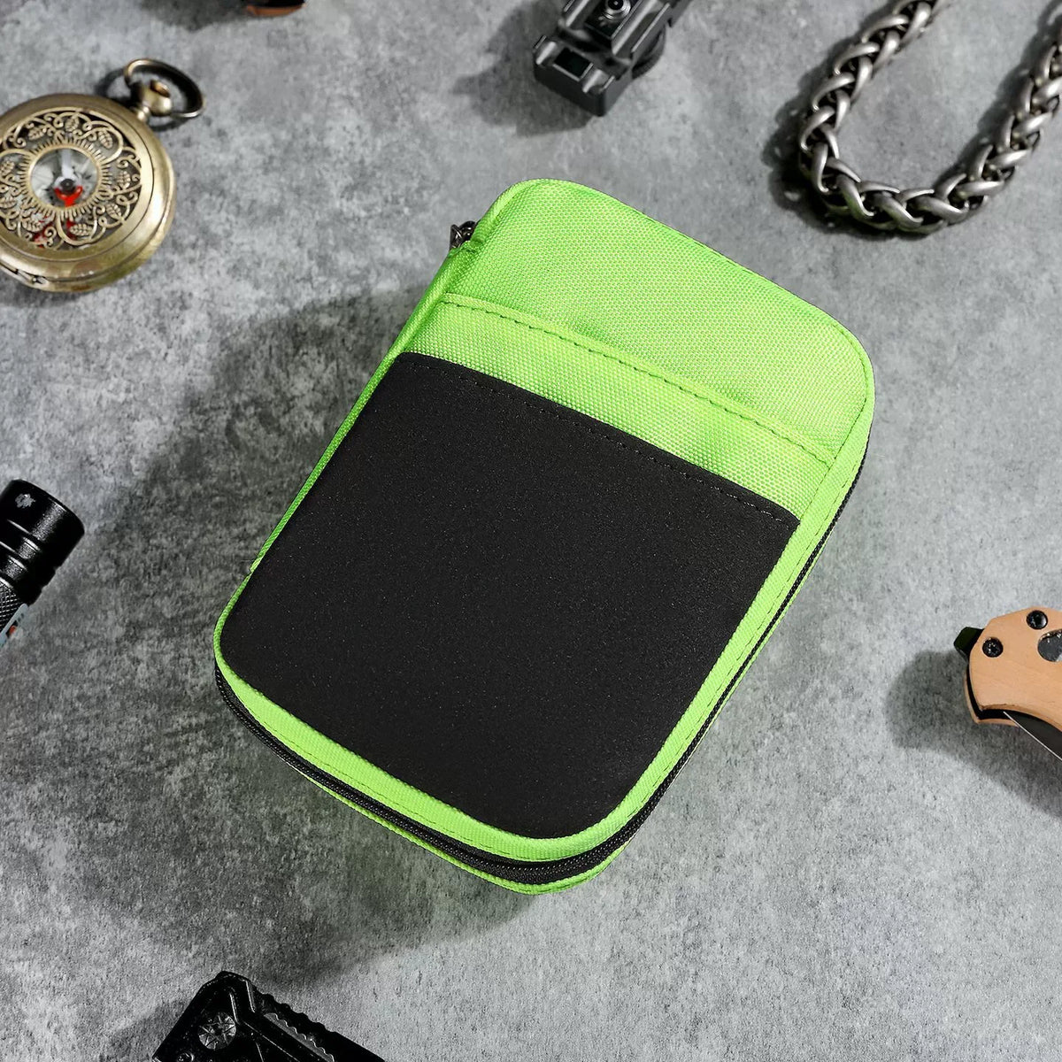 Pochette compacte pour outils EDC et téléphone