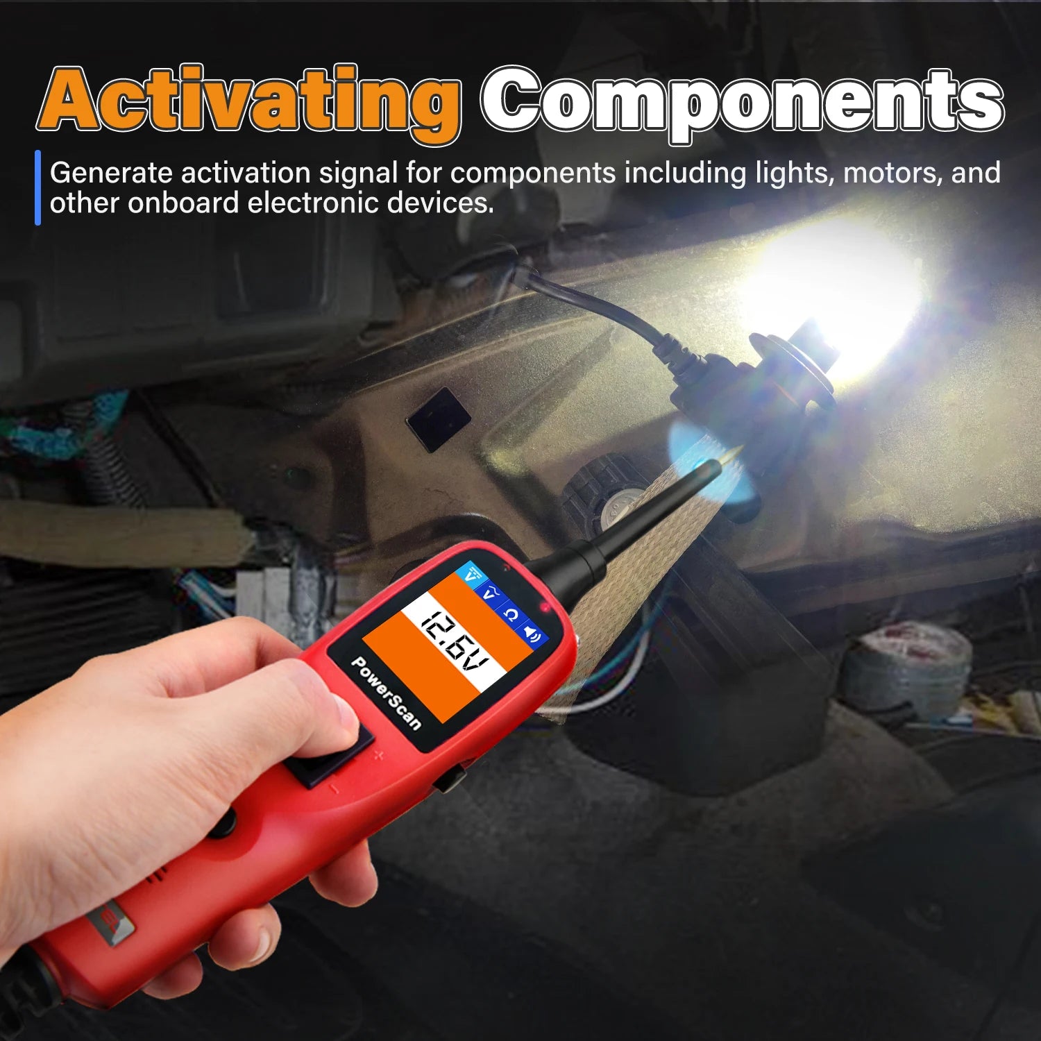 Autel PowerScan PS100 Automotive Circuit Tester and AVOmeter