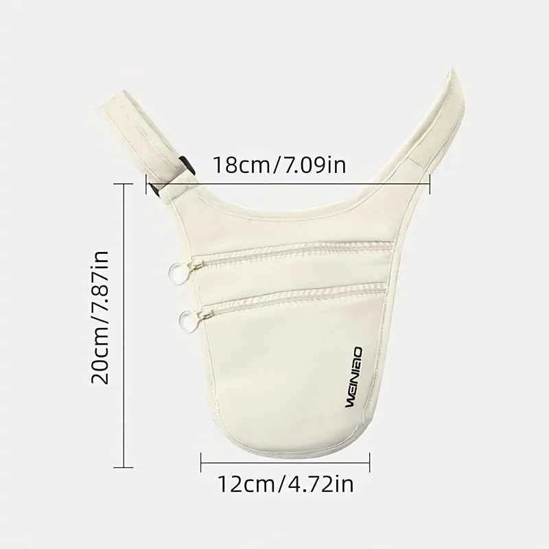 Travel Waist Pouch for Cash and Documents