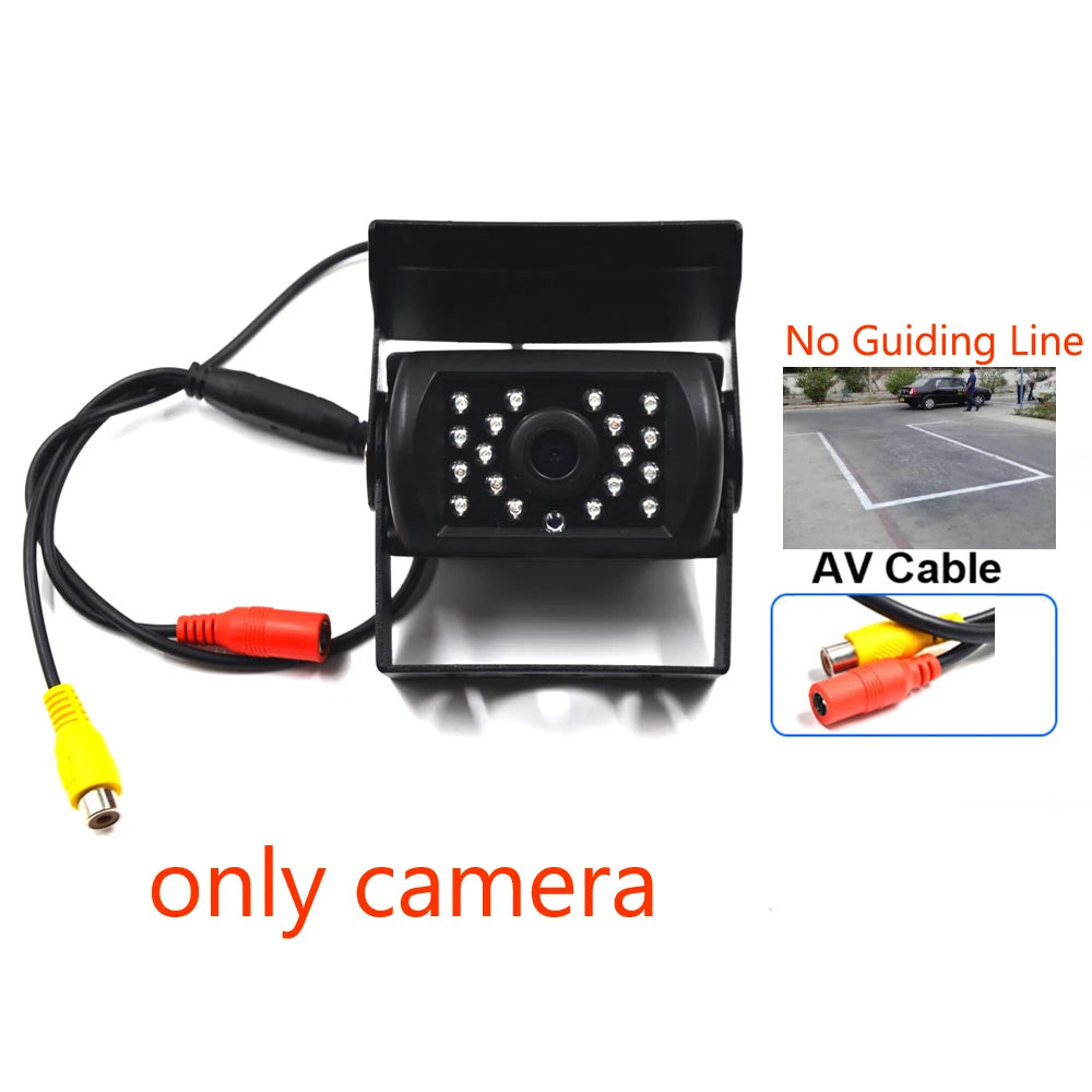 HD IR Night Vision Backup Camera for Trucks, RVs & Buses