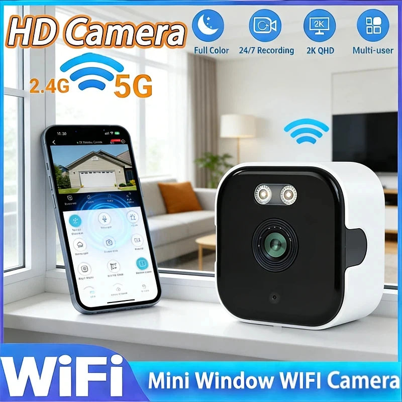 Mini WiFi Camera with Two-Way Audio