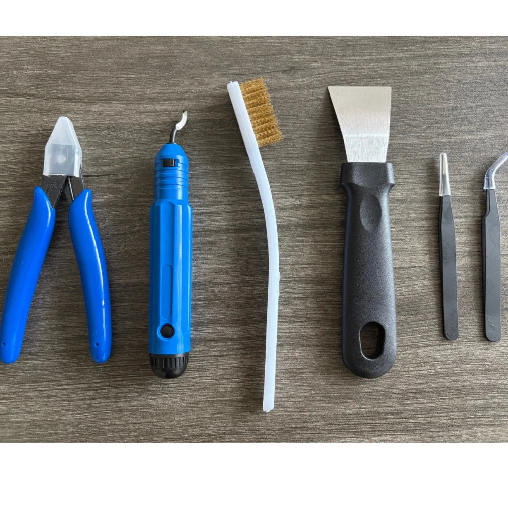 6-Piece 3D Print Cleanup Tool Kit