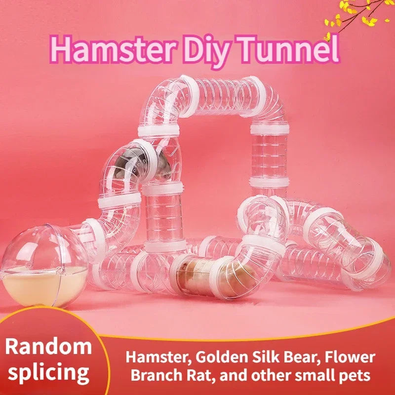 Ensemble de tunnel modulable pour hamster