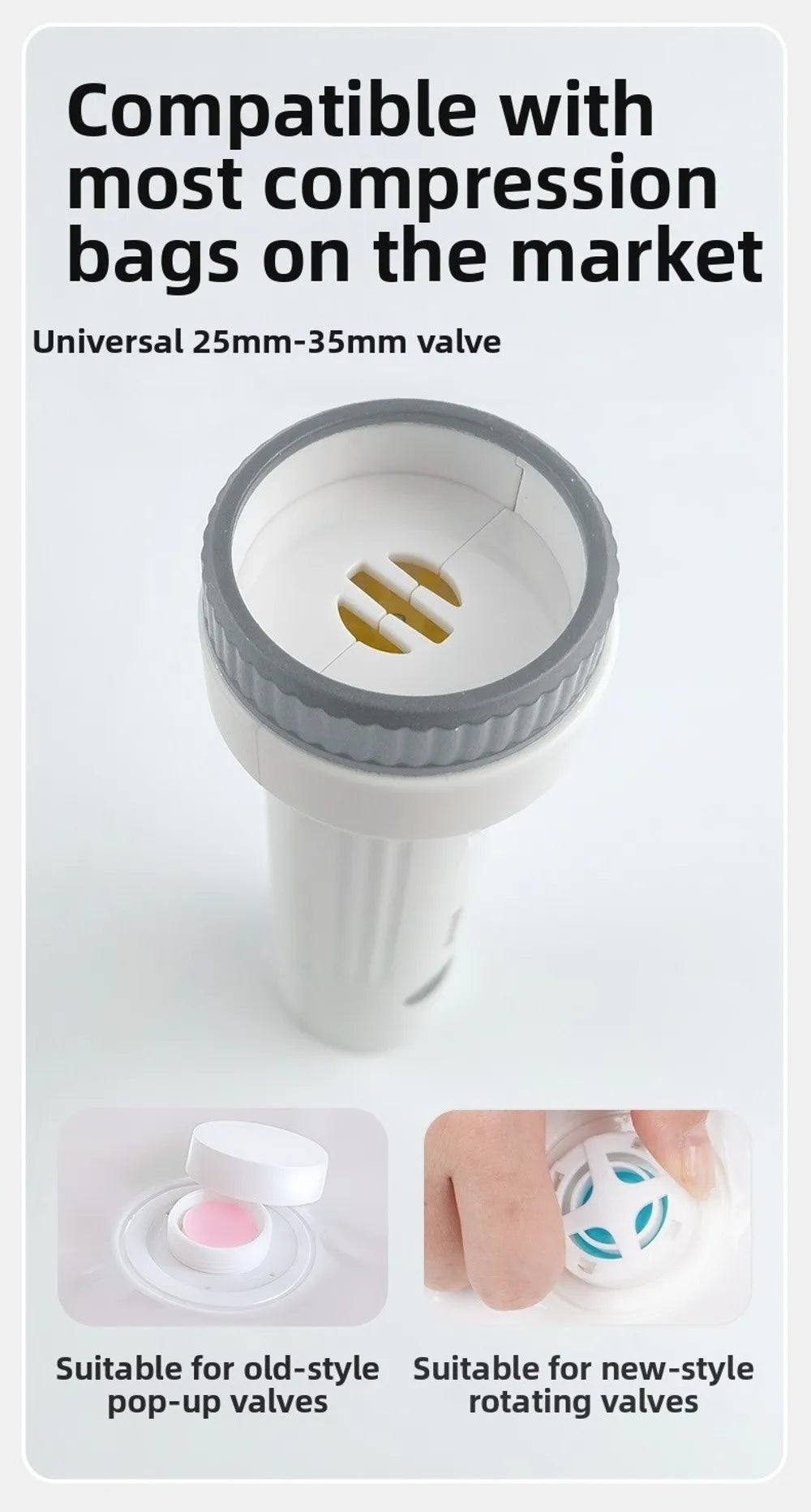 Rechargeable Vacuum Storage Bag Pump