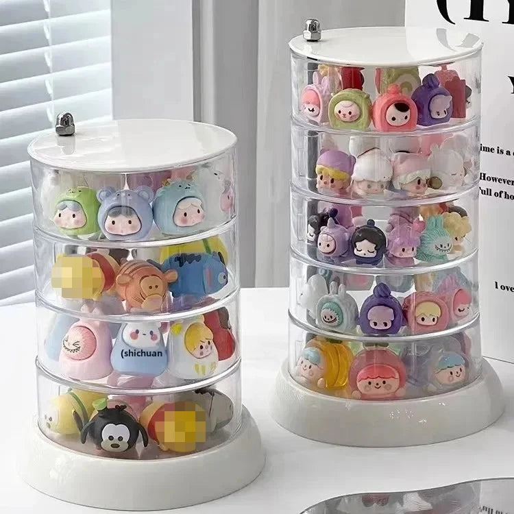 Rotating Multi-Layer Storage Box for Jewellery and Small Items