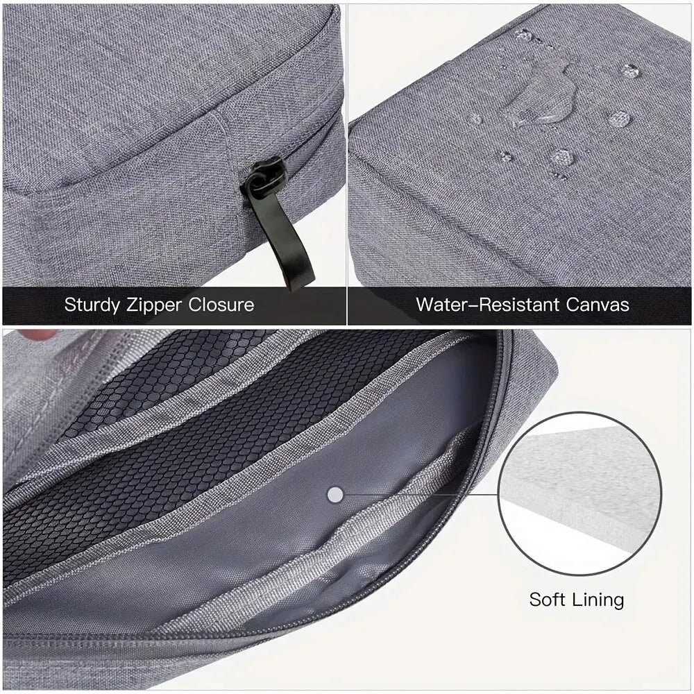 Travel Cable and Small Electronics Organiser Bag
