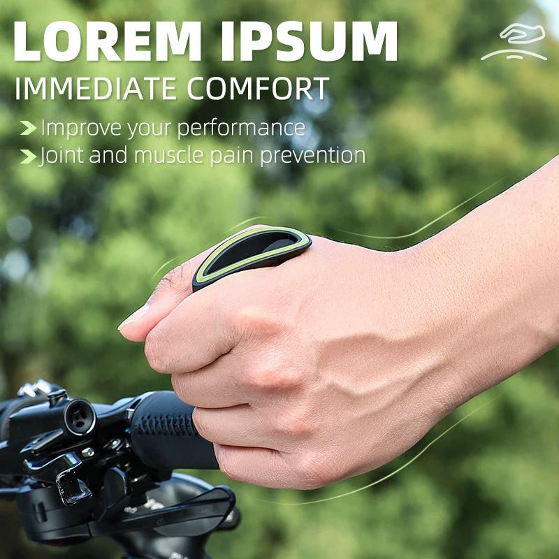 Extender ergonomici per manubrio bicicletta West Biking — coppia
