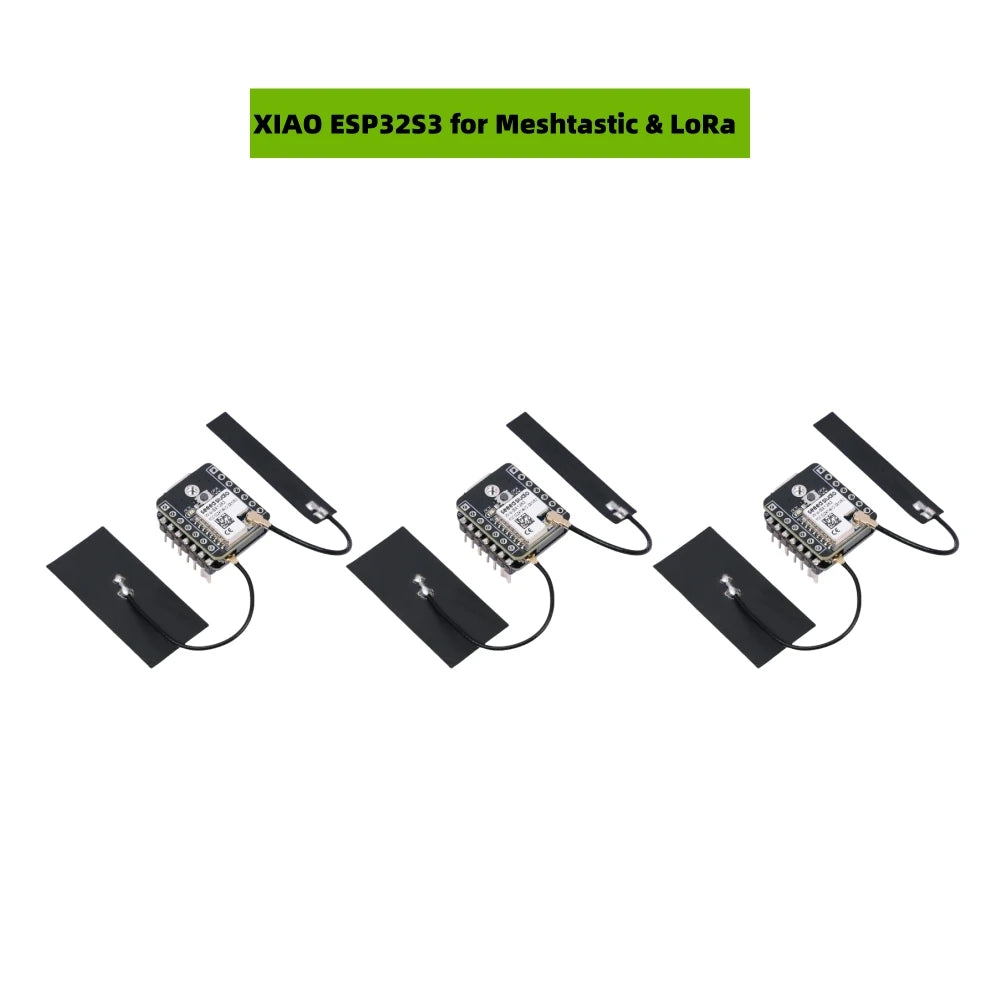 ESP32 S3 LoRa Meshtastic LoRa Module SX1262 868MHz 915MHz Antenna XIAO ESP32S3 for Meshtastic LoRa Starter Kit, LoRaWAN, WiFi, B