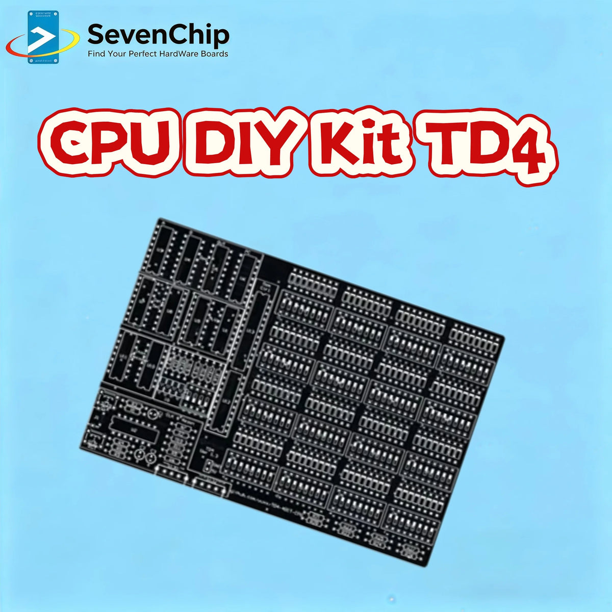 Juego de soldadura de CPU de cuatro bits TD4
