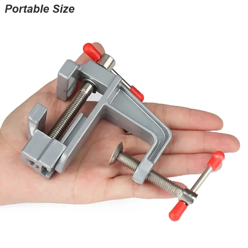 Mini Table-Clamp Bench Vise, 25mm Jaw Opening