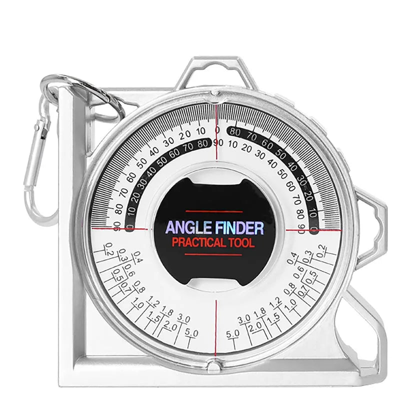 Magnetic Dial Angle Finder with Bubble Levels